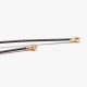 Coaxial to RF Cable 0.81 Black 2pcs with IPEX Ⅲ to IPEX Ⅲ