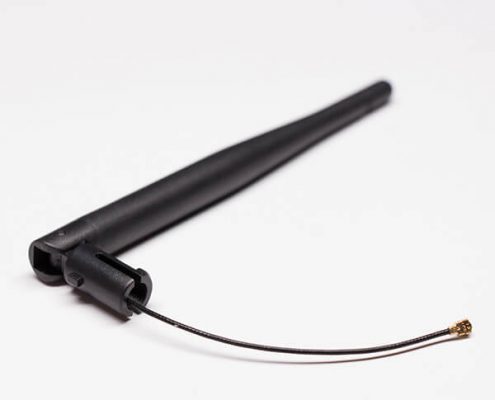 WIFI Router Antenna 3dBi 2.4G Black External Antenna with IPEX Pigtail Cable