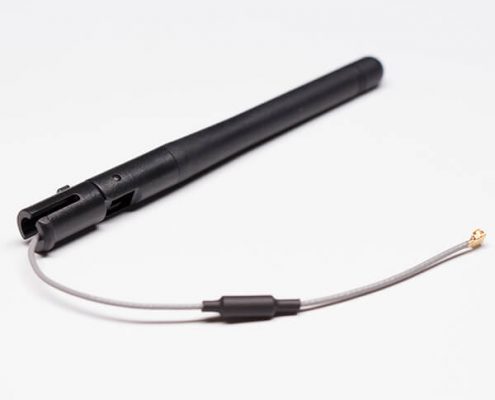 WIFI Antenna 2.4Ghz 5Ghz 2dbi Dual Band Black with IPEX Coaxial Cable