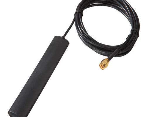 LTE 4G Internal Antenna Black Coaxial Solder SMA Plug RG58 Cable