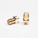 SMA Connector Gold Plated Female Straight PCB Mount Through Hole