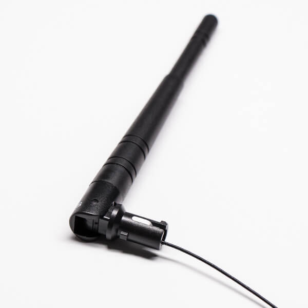 IPEX Antenna GPRS Black Molded Outdoor Extented L 150mm for Panel Mount
