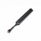 Antenna Coaxial Connector Molded with SMA Male Straight Waterproof Black for SFX-141
