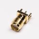 Sma Female Connector Straight Gold Plated Plate Edge Mount