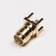 SMA Connector,Female/Jack,180°/Straight,Gold Plated,PCB Mount